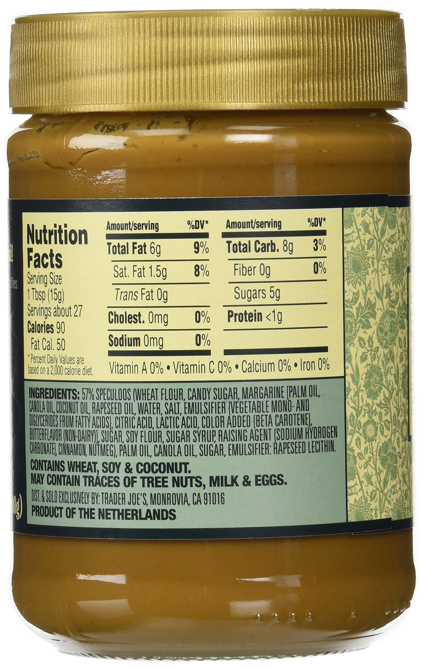 Trader Joe's Speculoos Cookie Butter, 14.1 oz (Pack of 2) Trader Joe's