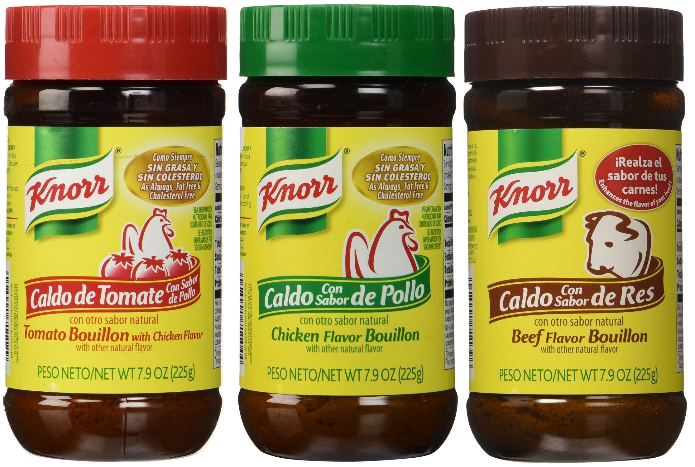 Knorr Granulated Bouillon Variety Pack, 7.9 oz (Pack of 3) Knorr