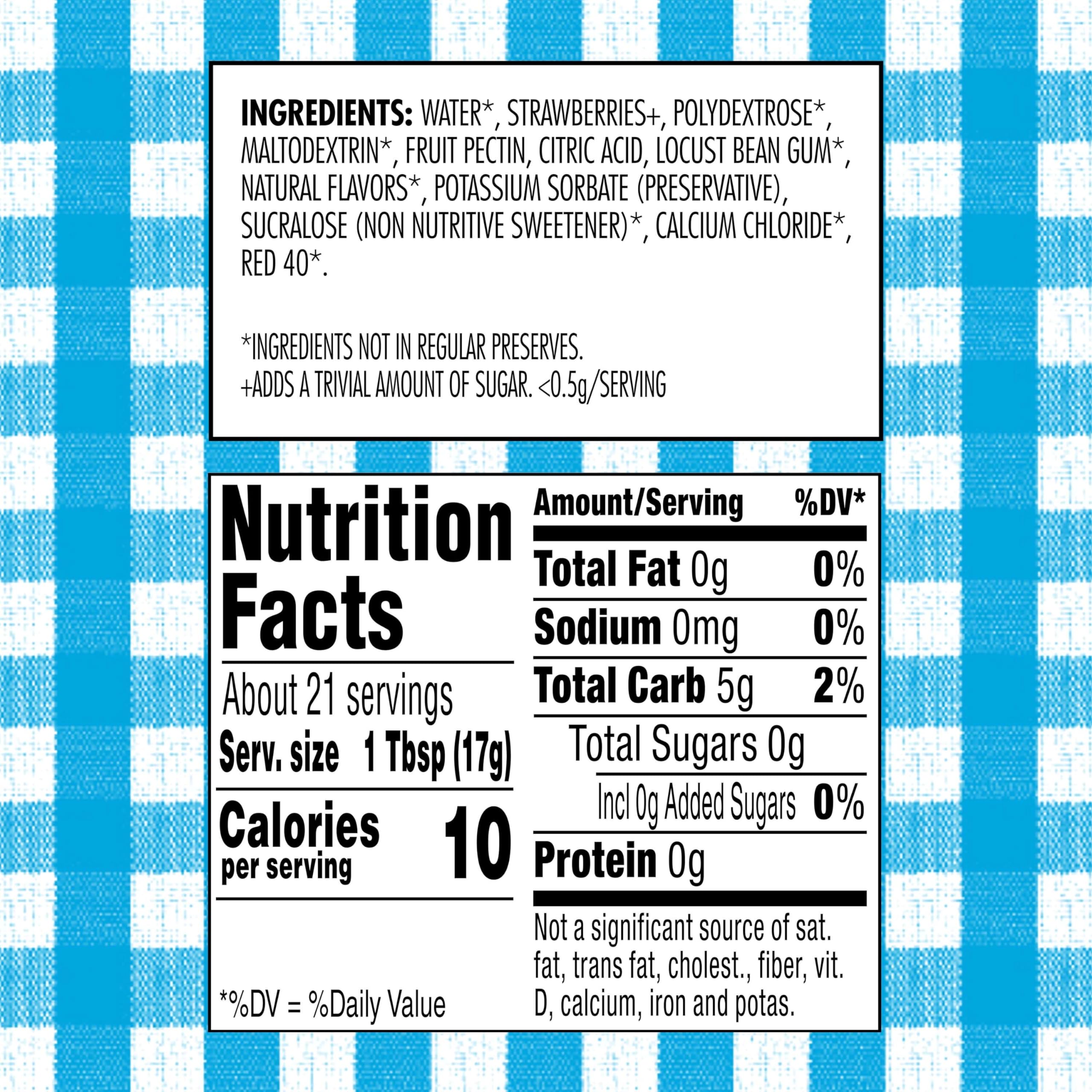Smucker's Sugar Free Strawberry Preserves, 12.75 oz Smucker's