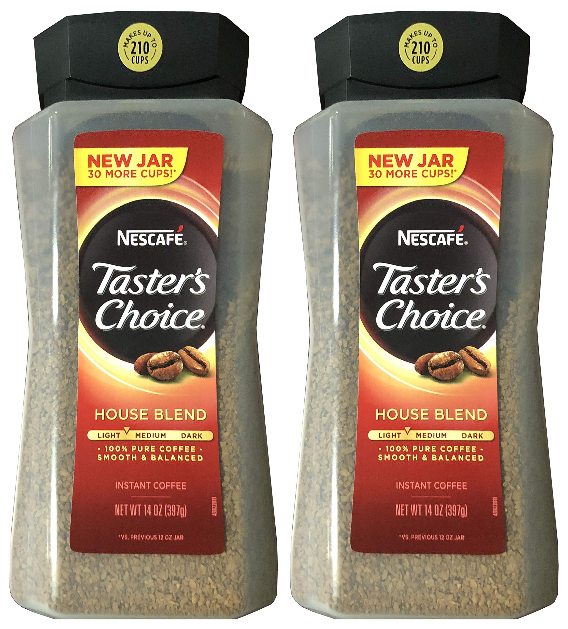 Taster's Choice Instant Coffee, 14 oz (Pack of 2) Taster's Choice