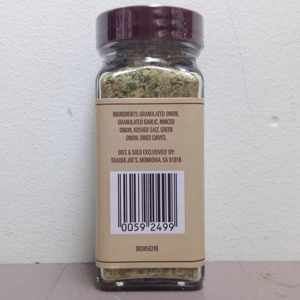 Trader Joe's Onion Salt, 2 oz (Pack of 2) Trader Joe's