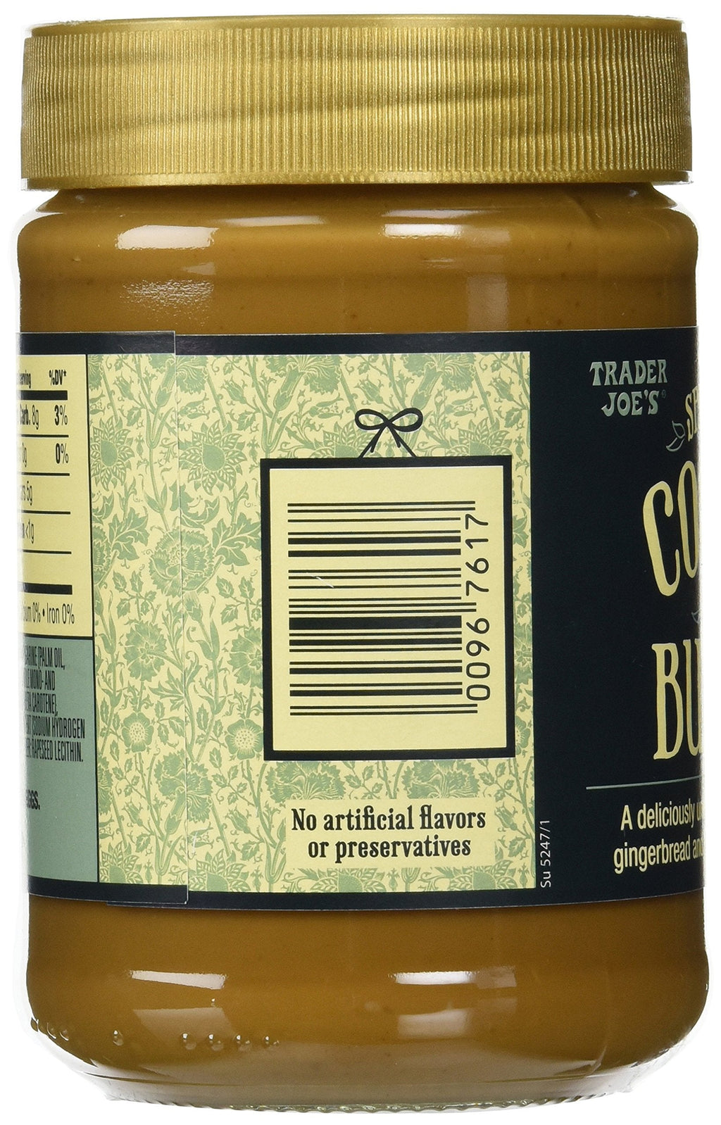 Trader Joe's Speculoos Cookie Butter, 14.1 oz (Pack of 2) Trader Joe's