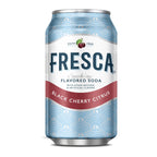 Fresca Black Cherry Soda, Zero Sugar, 12 fl oz (Pack of 12) Fresca