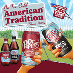 Dr Pepper Zero Sugar Creamy Coconut Soda, 12 fl oz (Pack of 12) Dr Pepper