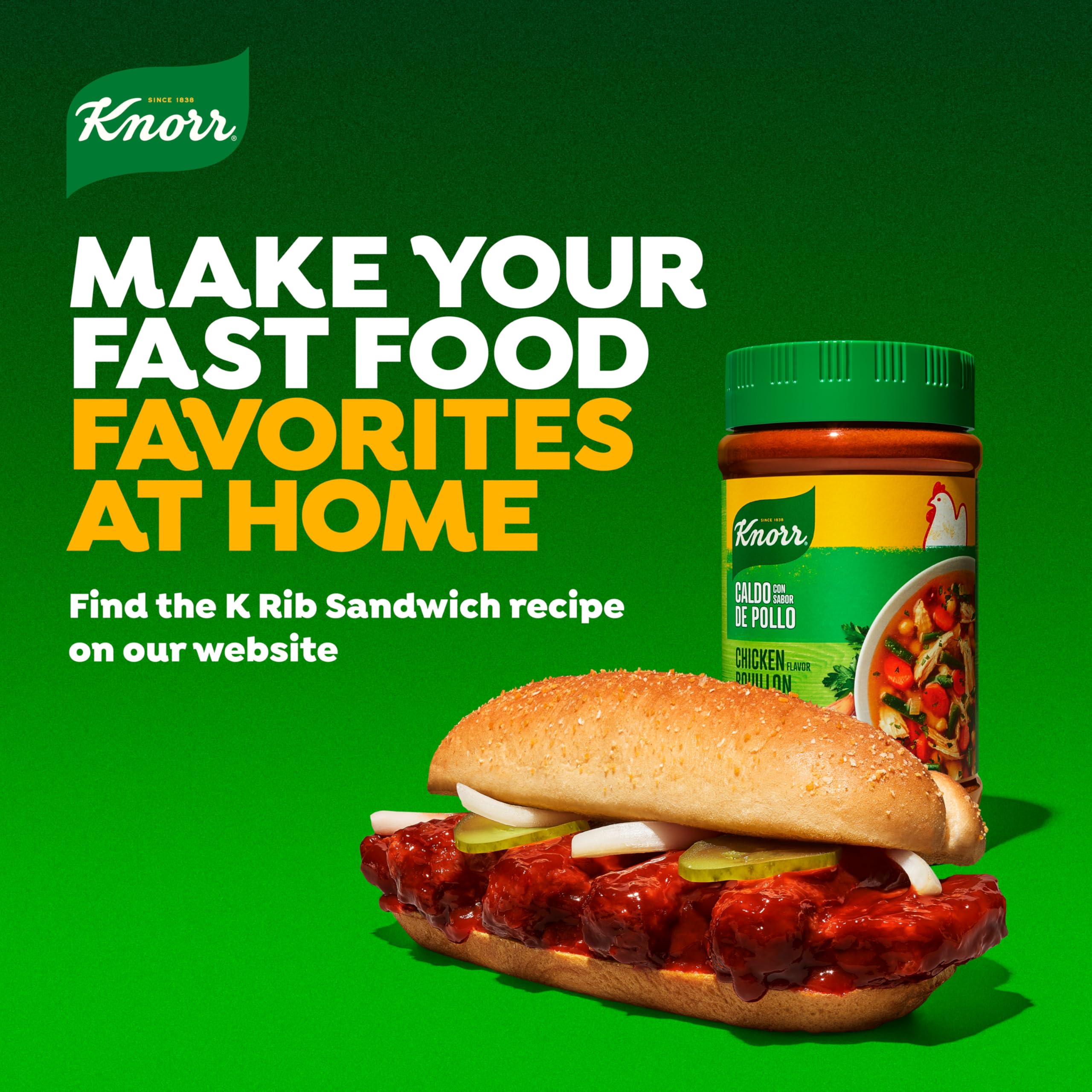 Knorr Chicken Flavor Granulated Bouillon, 7.9 oz Knorr