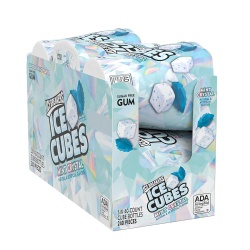 ICE BREAKERS Ice Cubes Mint Crystal Sugar Free Chewing Gum Bottles, 3.24 oz (6 Count, 40 Pieces)